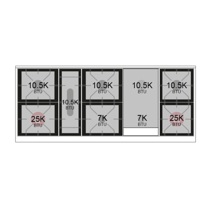 Nostalgie II 60 UP60FQNMPRAC Freestanding Dual Fuel Range with 9 Sealed Burners with Griddle Double Oven with Solid Door with Chrome knobs UP60FQNMPRAC