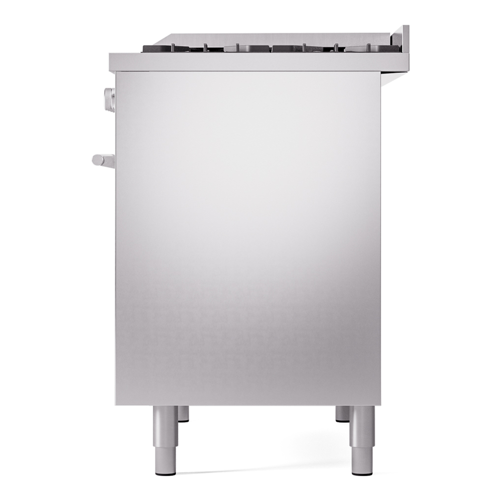 Professional Plus II Series 40 inch Freestanding Dual Fuel Range with Natural Gas, 6 Sealed Burners, Double Ovens, 4.3 cu. ft. Total Oven Capacity, Griddle, Convection Oven, Continuous Grates UPD40FWMPSS