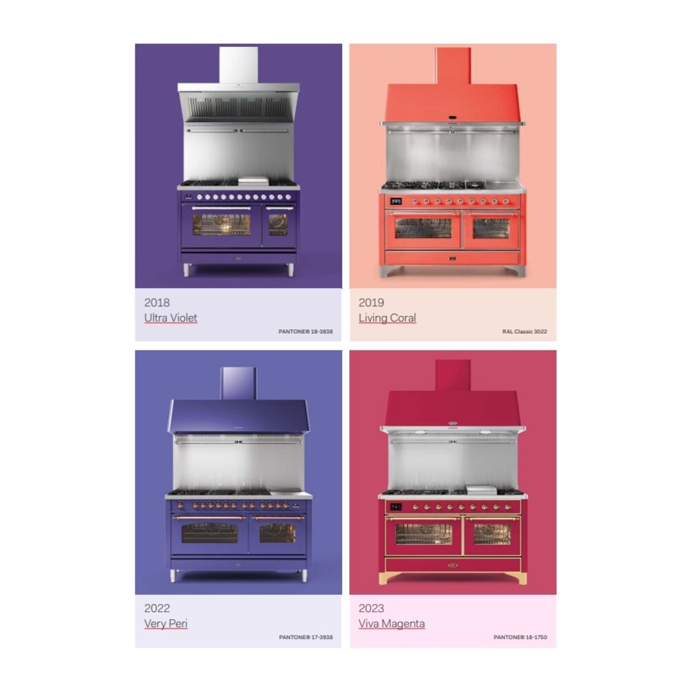 Nostalgie II 40 UPDI406NMPRAC Freestanding Electric Range Range with Induction Double Oven with Triple Glass Door with Chrome knobs UPDI406NMPRAC