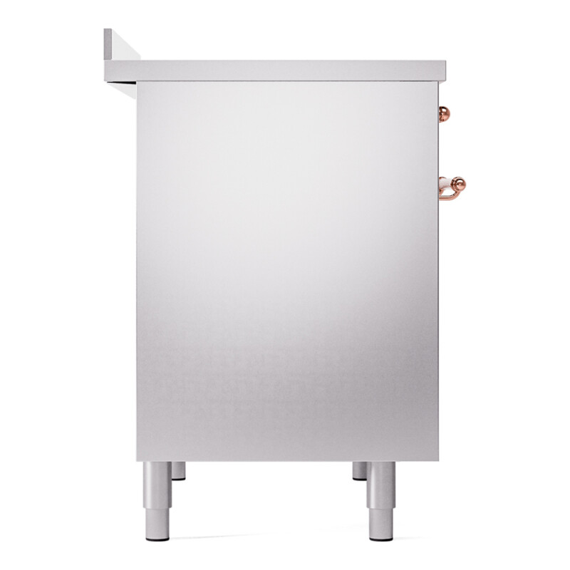 Nostalgie II 40 UPDI406NMPSSP Freestanding Electric Range Range with Induction Double Oven with Triple Glass Door with Copper knobs UPDI406NMPSSP