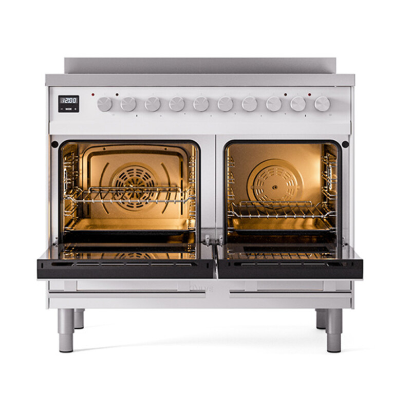 Professional Plus II 40 UPDI406QMPRA Freestanding Electric Range Range with Induction Double Oven with Solid Door with Stainless Steel knobs UPDI406QMPRA