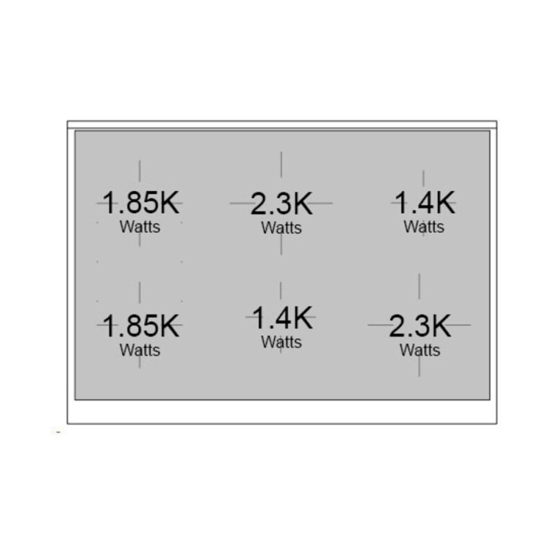 Professional Plus II 40 UPDI406QMPRA Freestanding Electric Range Range with Induction Double Oven with Solid Door with Stainless Steel knobs UPDI406QMPRA