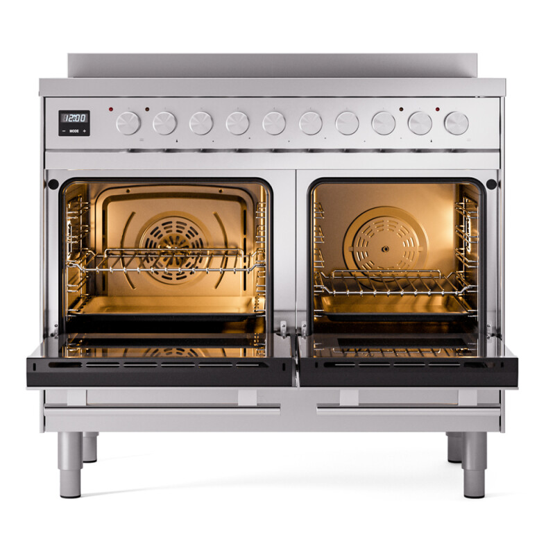 Professional Plus II 40 UPDI406WMPSS Freestanding Electric Range Range with Induction Double Oven with Triple Glass Door UPDI406WMPSS