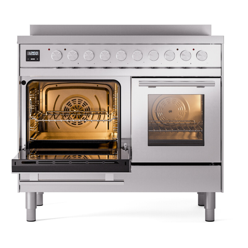 Professional Plus II 40 UPDI406WMPSS Freestanding Electric Range Range with Induction Double Oven with Triple Glass Door UPDI406WMPSS
