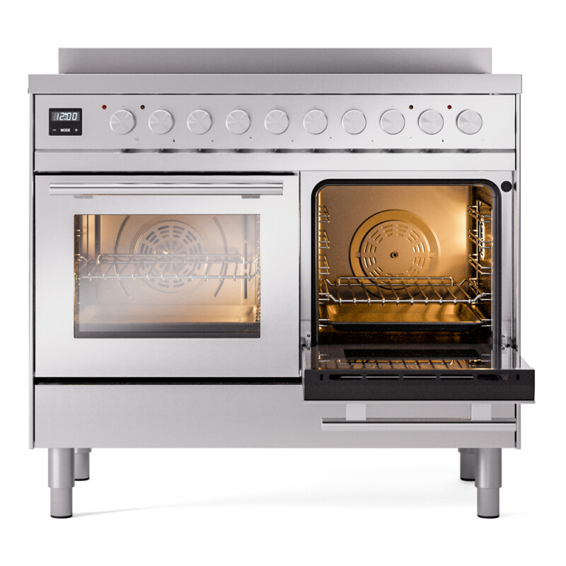 Professional Plus II 40 UPDI406WMPSS Freestanding Electric Range Range with Induction Double Oven with Triple Glass Door UPDI406WMPSS