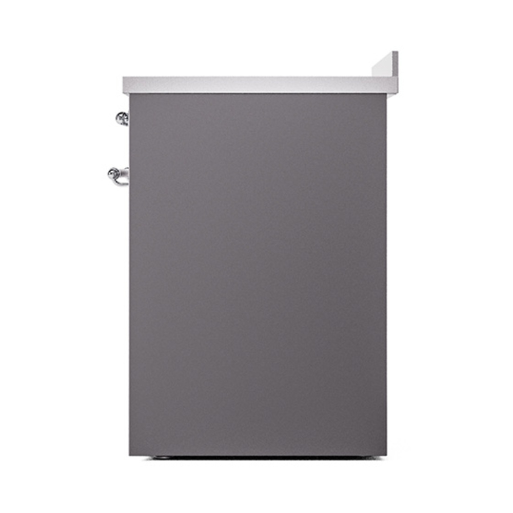 Nostalgie II 30 UPI304NMPMGC Freestanding Electric Range Range with Induction Single Oven with Triple Glass Door with Chrome knobs UPI304NMPMGC