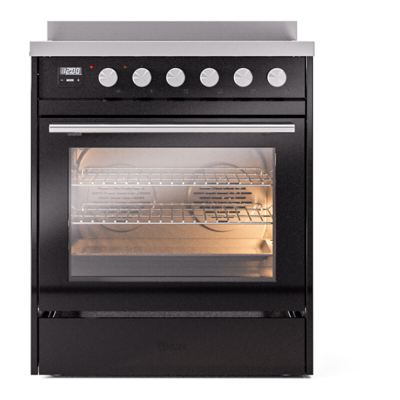 Professional Plus II 30 UPI304WMPBK Freestanding Electric Range Range with Induction Single Oven with Triple Glass Door with Stainless Steel knobs UPI304WMPBK