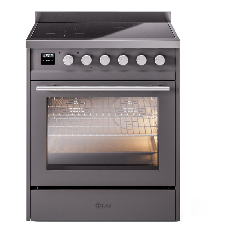 Professional Plus II 30 UPI304WMPMG Freestanding Electric Range Range with Induction Single Oven with Triple Glass Door with Stainless Steel knobs UPI304WMPMG