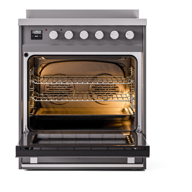 Professional Plus II 30 UPI304WMPMG Freestanding Electric Range Range with Induction Single Oven with Triple Glass Door with Stainless Steel knobs UPI304WMPMG