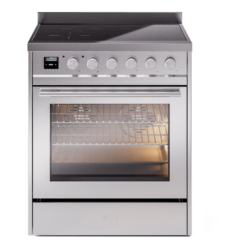 Professional Plus II 30 UPI304WMPSS Freestanding Electric Range Range with Induction Single Oven with Triple Glass Door UPI304WMPSS