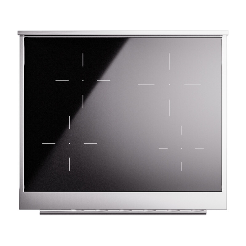 Professional Plus II 30 UPI304WMPWH Freestanding Electric Range Range with Induction Single Oven with Triple Glass Door with Stainless Steel knobs UPI304WMPWH