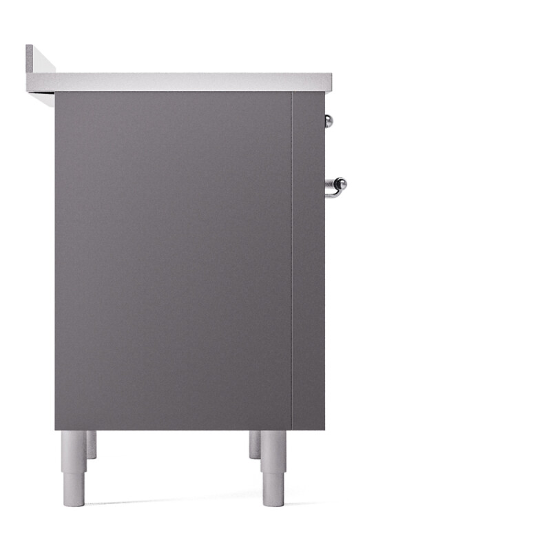 Nostalgie II 36 UPI366NMPMGC Freestanding Electric Range Range with Induction Single Oven with Triple Glass Door with Chrome knobs UPI366NMPMGC