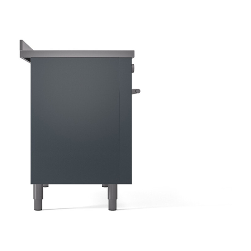 Professional Plus II 48 UPI486WMPBG Freestanding Electric Range Range with Induction Double Oven with Triple Glass Door with Stainless Steel knobs UPI486WMPBG