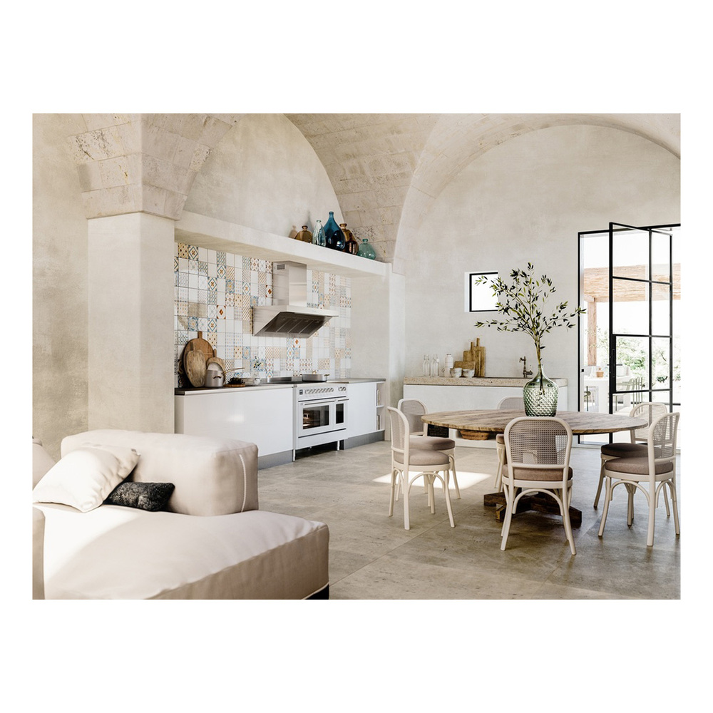 Professional Plus II 48 UPI486WMPWH Freestanding Electric Range Range with Induction Double Oven with Triple Glass Door with Stainless Steel knobs UPI486WMPWH