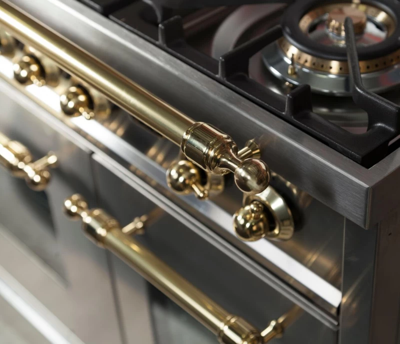 Nostalgie Series 48" Dual Fuel Liquid Propane Freestanding Range UPN120FDMPILP
