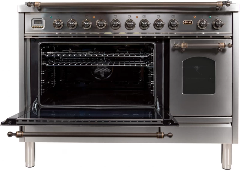 Nostalgie Series 48" Dual Fuel Natural Gas Freestanding Range UPN120FDMPIY