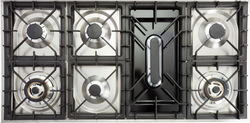 Nostalgie Series 48" Dual Fuel Natural Gas Freestanding Range UPN120FDMPIY