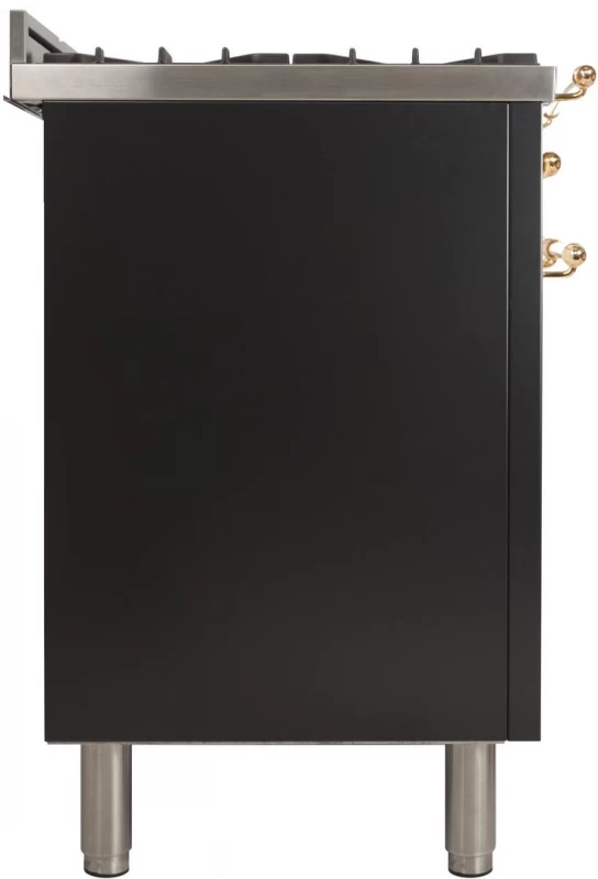 Nostalgie Series 48" Dual Fuel Liquid Propane Freestanding Range UPN120FDMPMLP