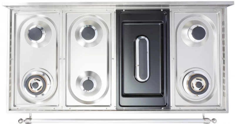 Nostalgie Series 48" Dual Fuel Liquid Propane Freestanding Range UPN120FDMPMLP