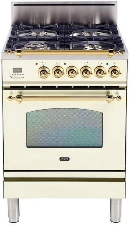 Nostalgie Series 24" Liquid Propane Freestanding Range UPN60DVGGNLP