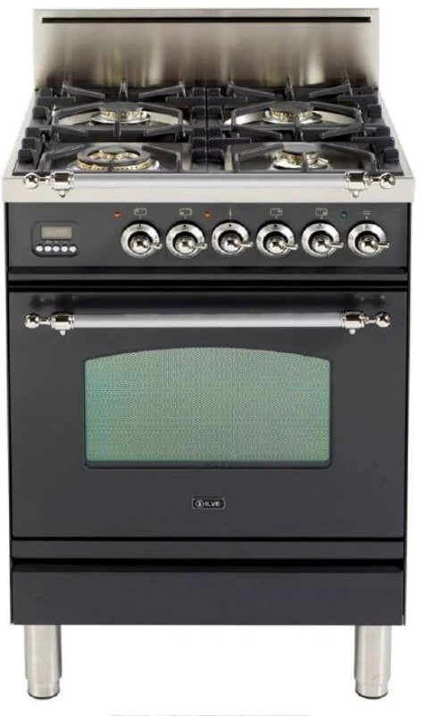Nostalgie Series 24" Natural Gas Freestanding Range UPN60DVGGRBX