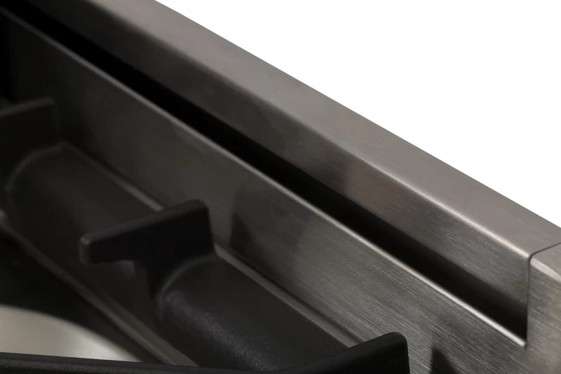 Nostalgie Series 24 inch Freestanding All Gas Range with Natural Gas, 4 Sealed Brass Burners, 2.44 cu. ft. Total Oven Capacity, Convection Oven, Viewing Window, Continuous Grates, Storage Dra UPN60DVGGMX