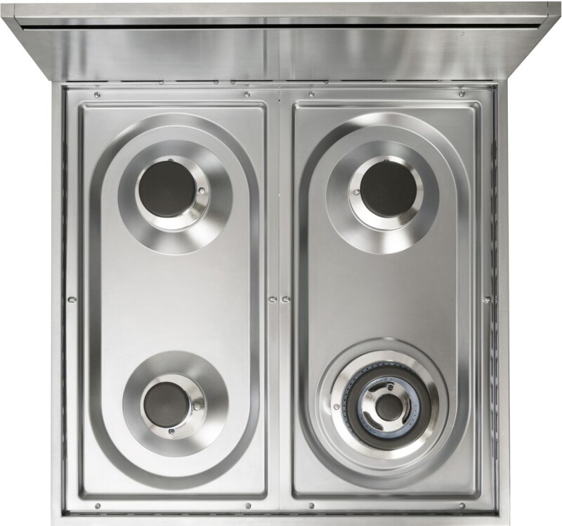 Nostalgie Series 24" Liquid Propane Freestanding Range UPN60DVGGRALLP