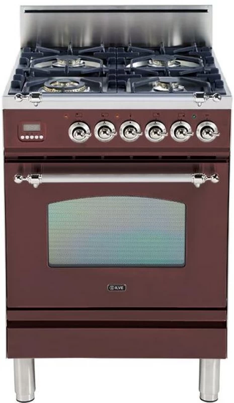 Nostalgie Series 24" Natural Gas Freestanding Range UPN60DVGGRBX