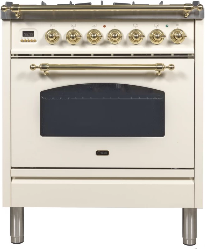Nostalgie Series 30" Dual Fuel Natural Gas Freestanding Range UPN76DMPI