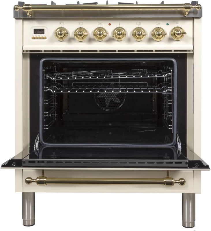 Nostalgie Series 30" Dual Fuel Natural Gas Freestanding Range UPN76DMPA