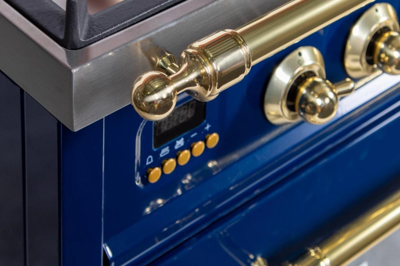 Nostalgie Series 30" Dual Fuel Natural Gas Freestanding Range UPN76DMPBL