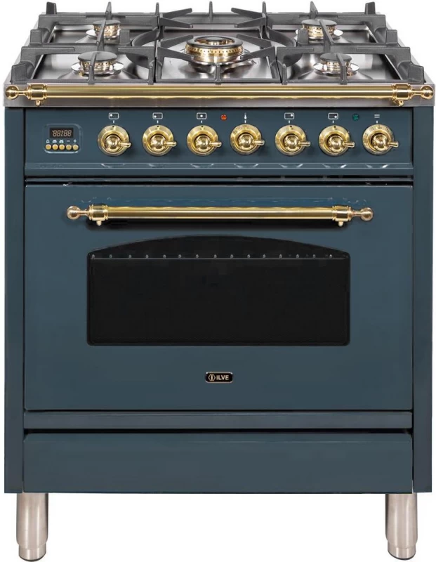 Nostalgie Series 30" Dual Fuel Natural Gas Freestanding Range UPN76DMPI