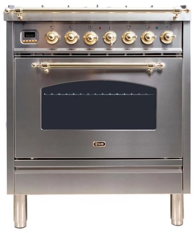 Nostalgie Series 30" Dual Fuel Natural Gas Freestanding Range UPN76DMPI
