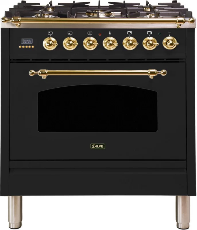Nostalgie Series 30" Dual Fuel Natural Gas Freestanding Range UPN76DMPI