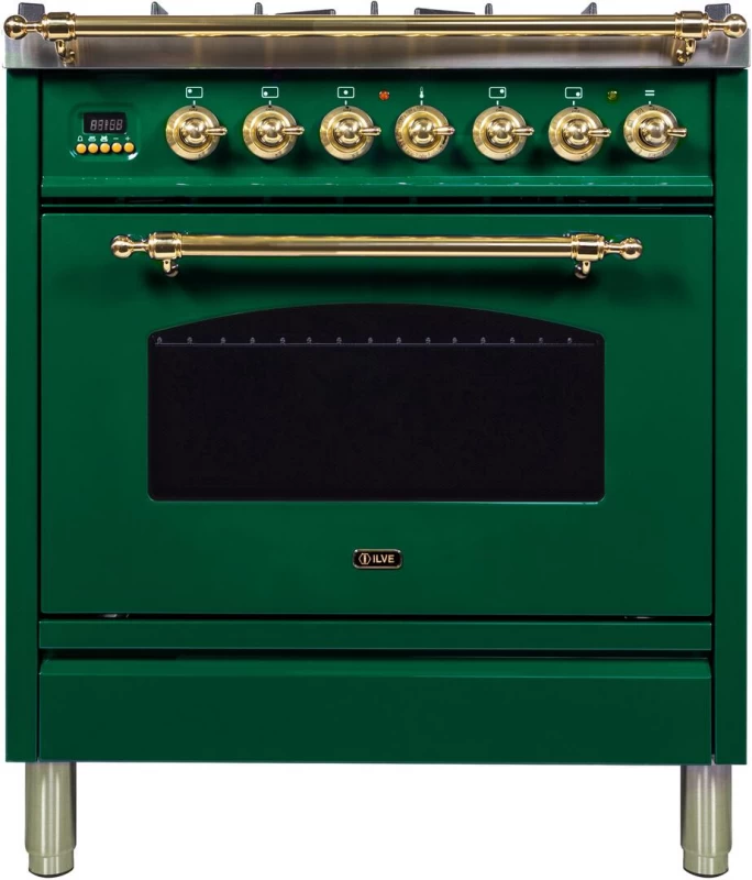 Nostalgie Series 30" Dual Fuel Natural Gas Freestanding Range UPN76DMPI