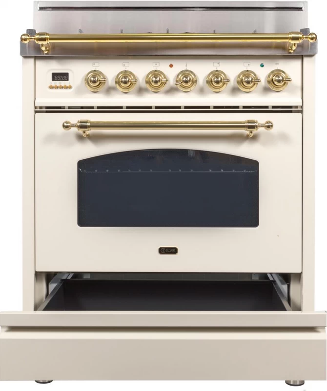 Nostalgie Series 30" Natural Gas Freestanding Range UPN76DVGGA