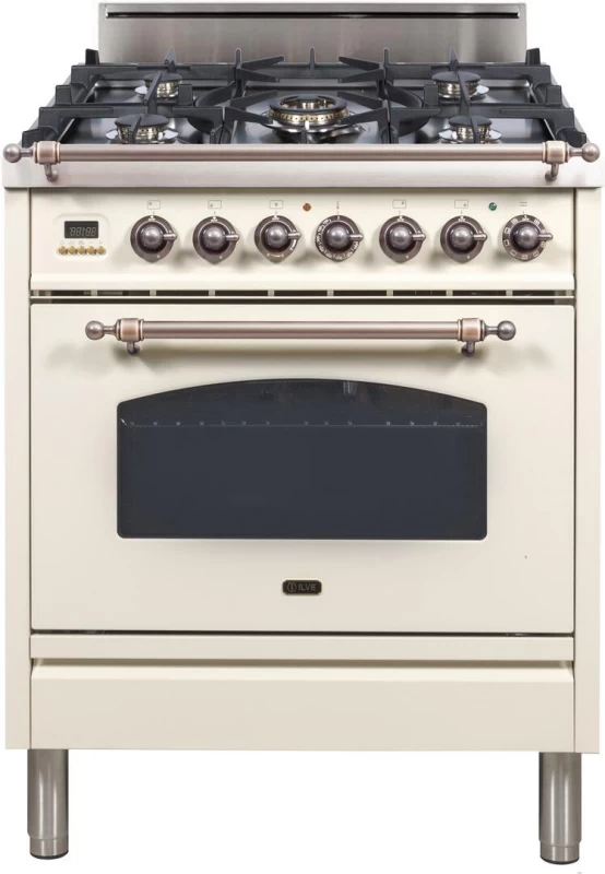 Nostalgie Series 30" Natural Gas Freestanding Range UPN76DVGGAY