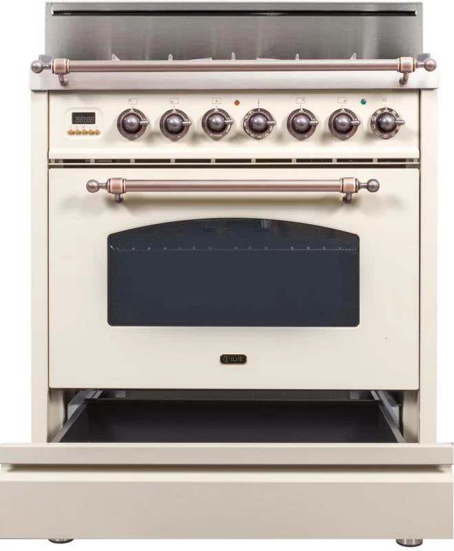 Nostalgie Series 30" Natural Gas Freestanding Range UPN76DVGGAY