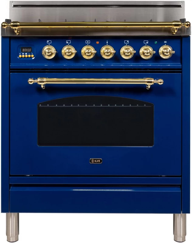 Nostalgie Series 30" Natural Gas Freestanding Range UPN76DVGGBL