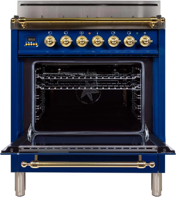 Nostalgie Series 30" Liquid Propane Freestanding Range UPN76DVGGBLLP