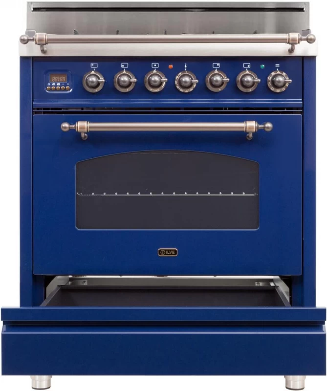 Nostalgie Series 30" Natural Gas Freestanding Range UPN76DVGGBLY
