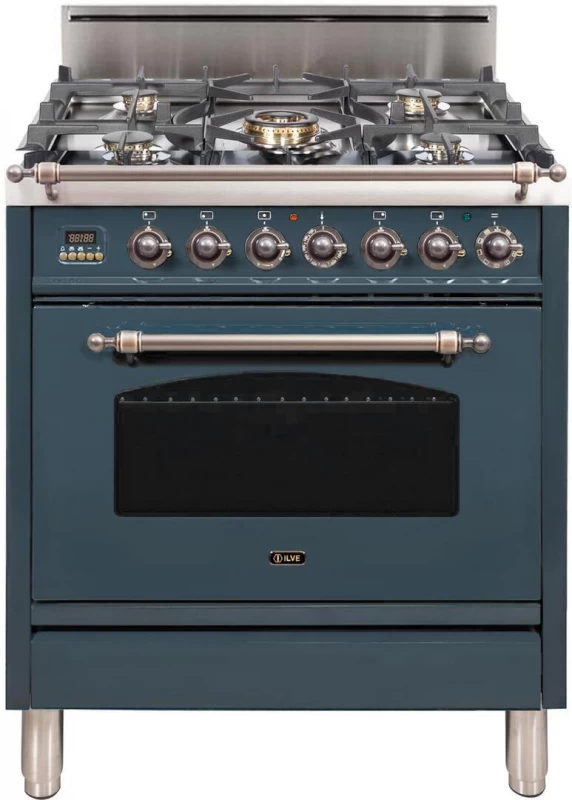 Nostalgie Series 30" Liquid Propane Freestanding Range UPN76DVGGGUYLP