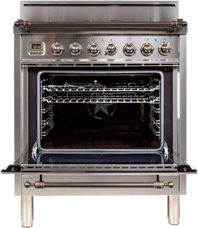 Nostalgie Series 30" Liquid Propane Freestanding Range UPN76DVGGIYLP