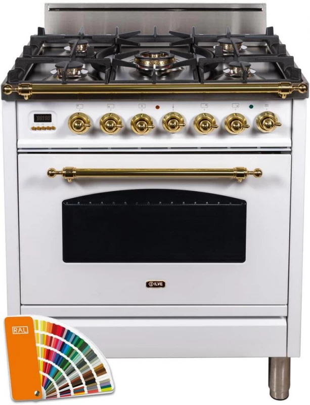 Nostalgie Series 30" Natural Gas Freestanding Range UPN76DVGGVS