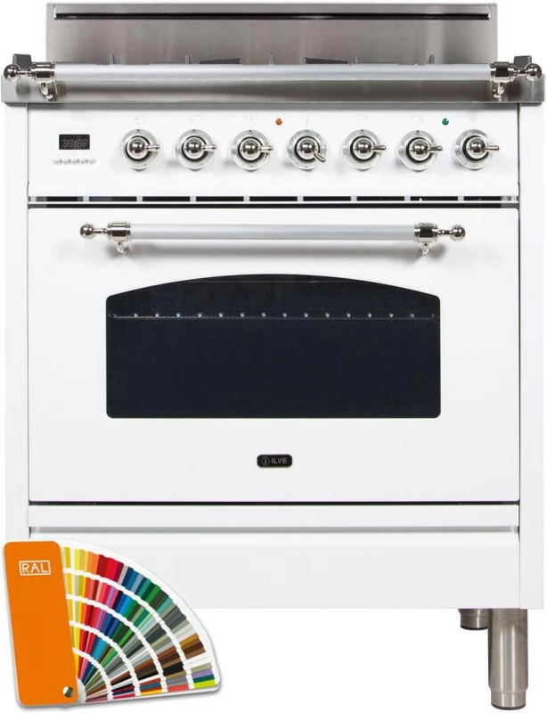 Nostalgie Series 30" Liquid Propane Freestanding Range UPN76DVGGNXLP