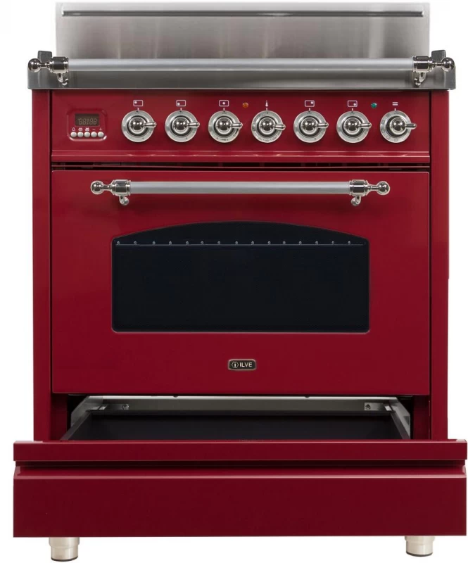 Nostalgie Series 30" Liquid Propane Freestanding Range UPN76DVGGRBXLP