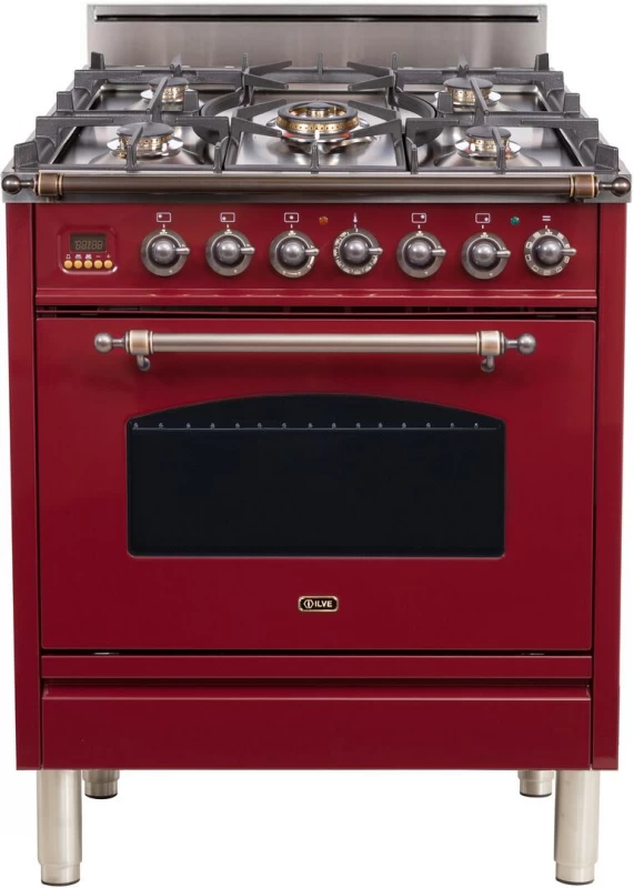 Nostalgie Series 30" Liquid Propane Freestanding Range UPN76DVGGRBYLP