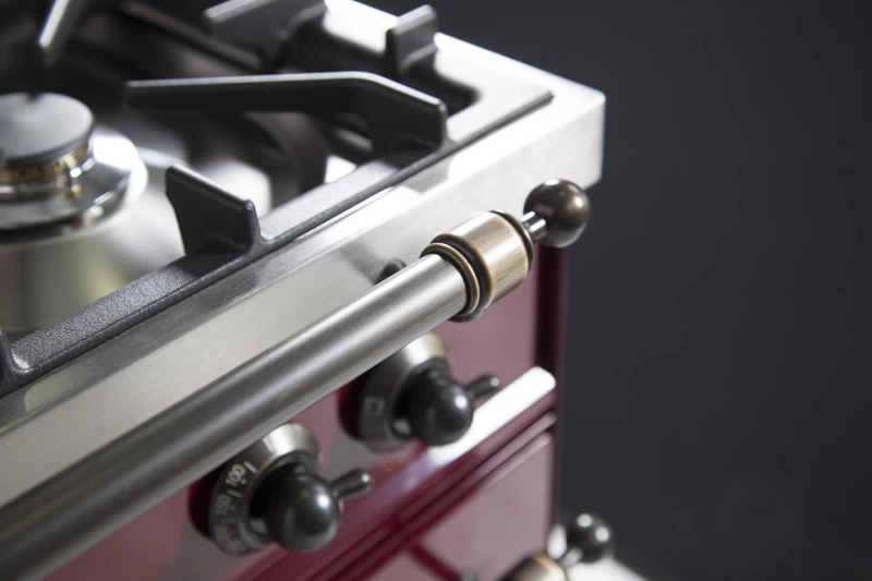 Nostalgie Series 30" Liquid Propane Freestanding Range UPN76DVGGRBYLP