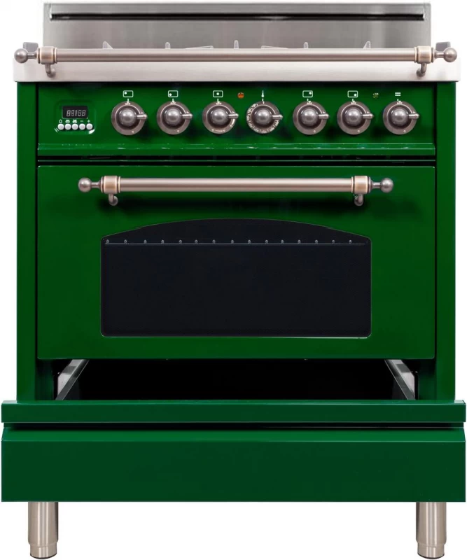 Nostalgie Series 30" Natural Gas Freestanding Range UPN76DVGGVSY