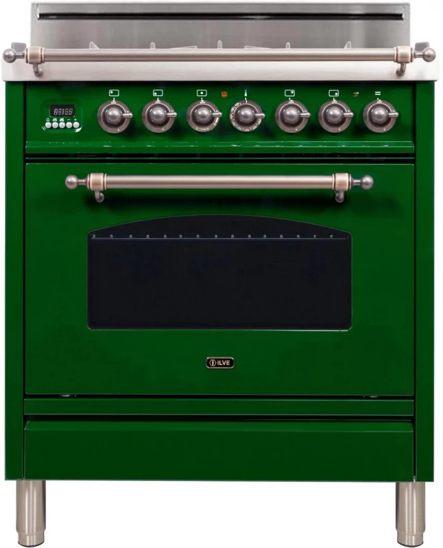 Nostalgie Series 30" Liquid Propane Freestanding Range UPN76DVGGGUYLP